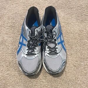 Asics Men's Gel Equation 7 Running Blue and Gray Athletic Sneakers